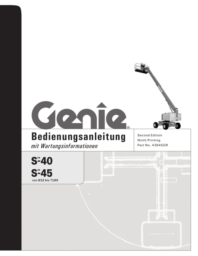 Bedienungsanleitung Bedienungsanleitung