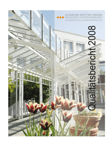 Qualitätsbericht 2008 Qualitätsbericht 2008