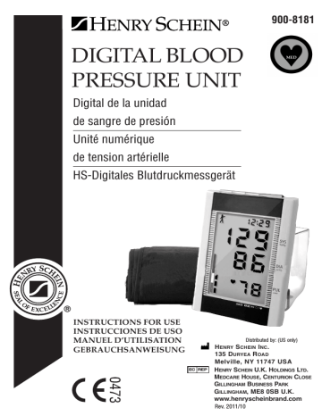 Digital BlooD Pressure unit Digital BlooD Pressure unit