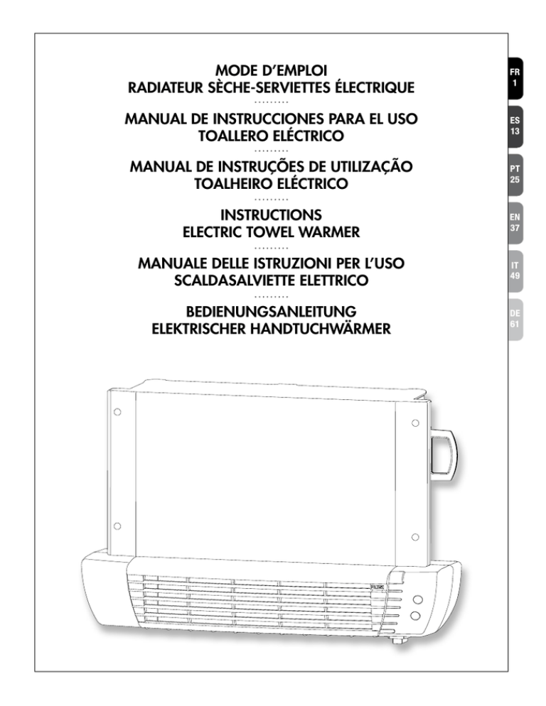 mode d'emploi radiateur sèche-serviettes électrique mode d'emploi radiateur sèche-serviettes électrique