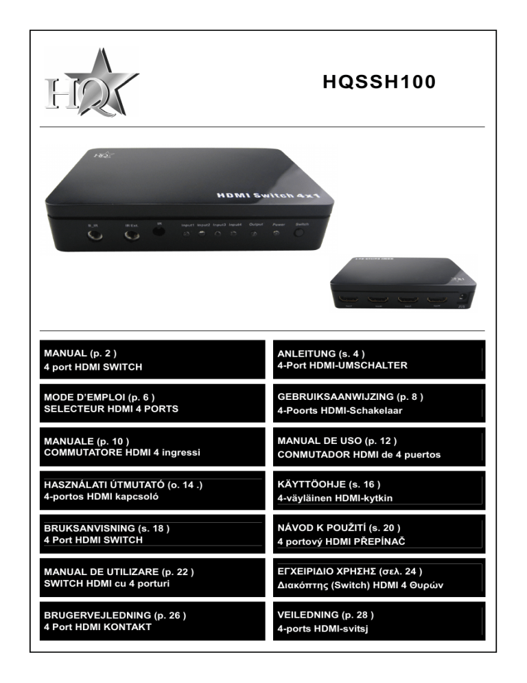 HQSSH100 - NetOnNet HQSSH100 - NetOnNet
