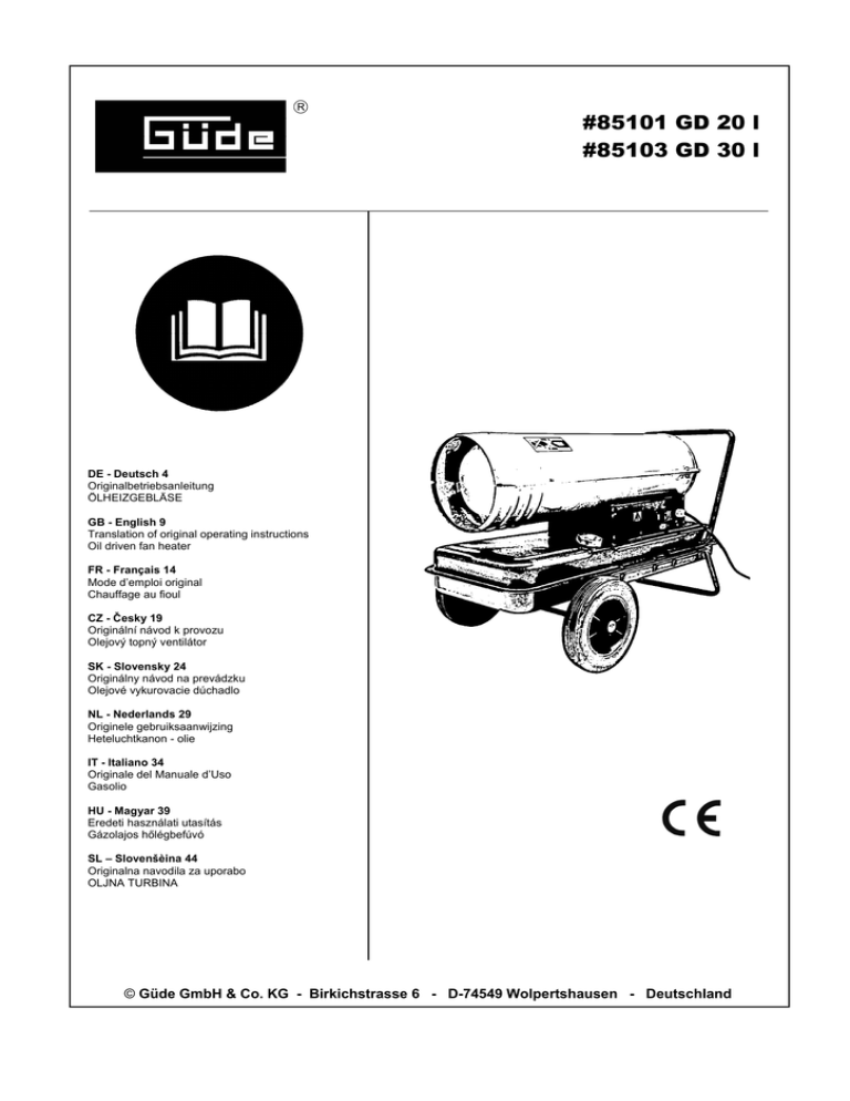 #85101 GD 20 l #85103 GD 30 l #85101 GD 20 l #85103 GD 30 l