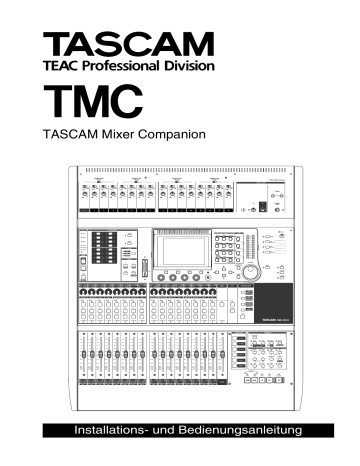 Tascam DM-3200 TMC Benutzerhandbuch | Manualzz