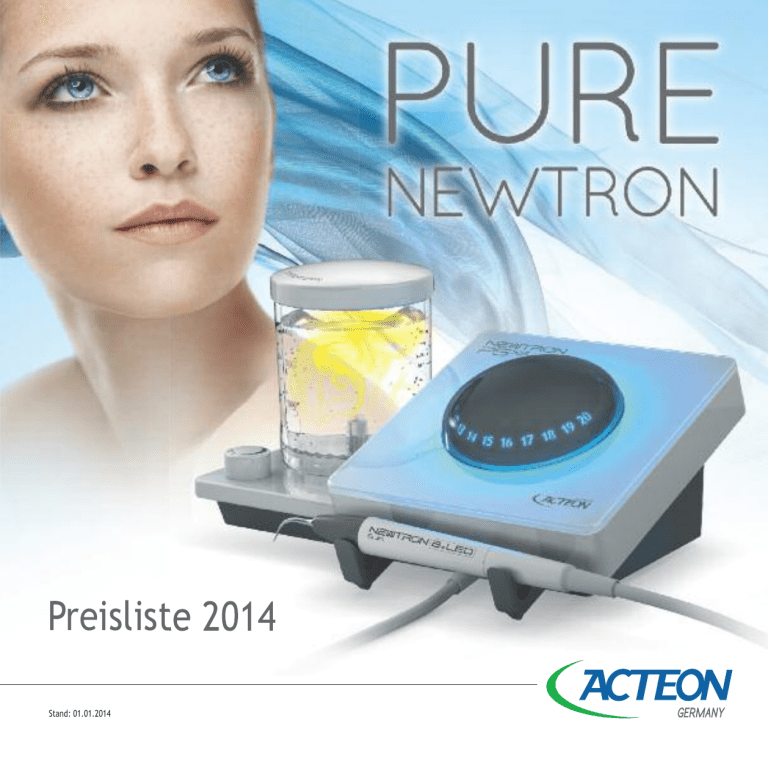 Preisliste 2014 Preisliste 2014