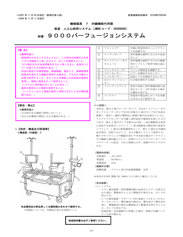 特管 9000パーフュージョンシステム 特管 9000パーフュージョンシステム