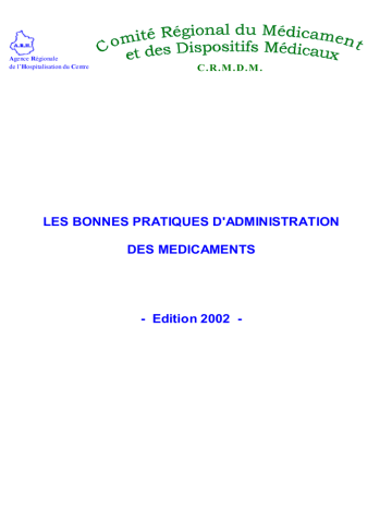 LES BONNES PRATIQUES D`ADMINISTRATION DES LES BONNES PRATIQUES D`ADMINISTRATION DES