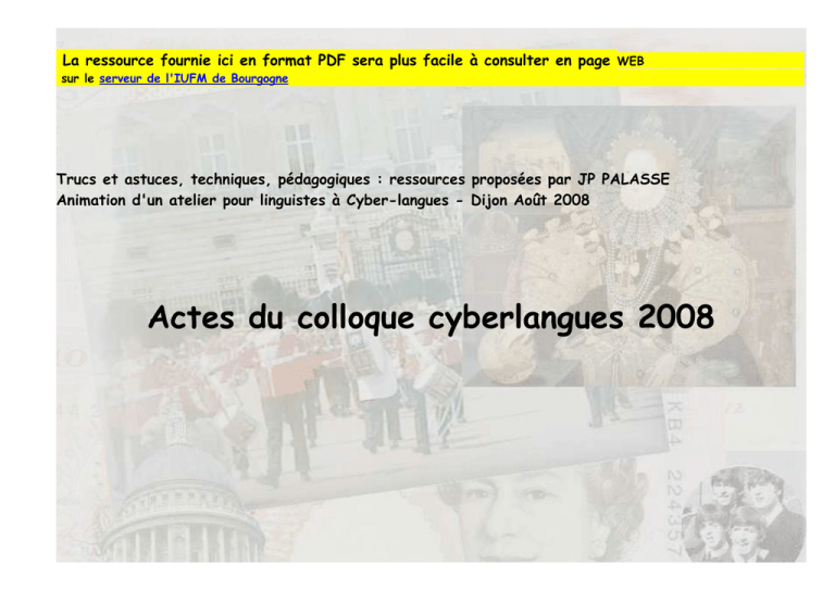 Le Top du Top pour enseigner les langues vivantes - Cyber Le Top du Top pour enseigner les langues vivantes - Cyber