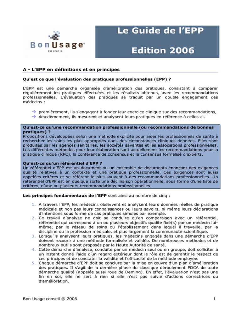 Le Guide de l`EPP Le Guide de l`EPP