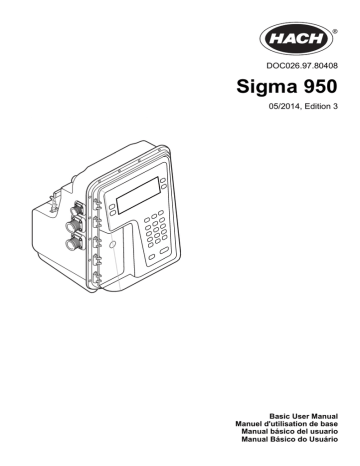 Sigma 950 | Manualzz
