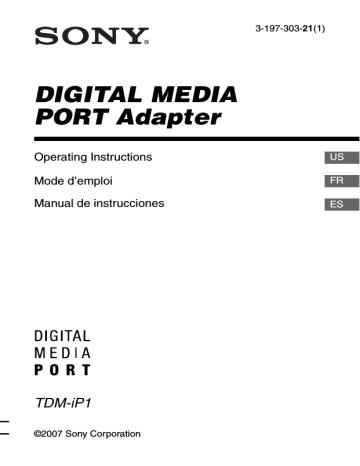 DIGITAL MEDIA PORT Adapter DIGITAL MEDIA PORT Adapter