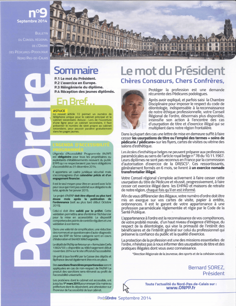 Sommaire Sommaire