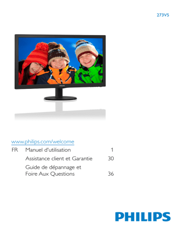 Philips 273V5LHAB/00 Manuel utilisateur | Manualzz Philips 273V5LHAB/00 Manuel utilisateur | Manualzz