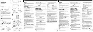 Sony TCM-50DV, TCM 50DV, TCM 500DV User guide Sony TCM-50DV, TCM 50DV, TCM 500DV User guide