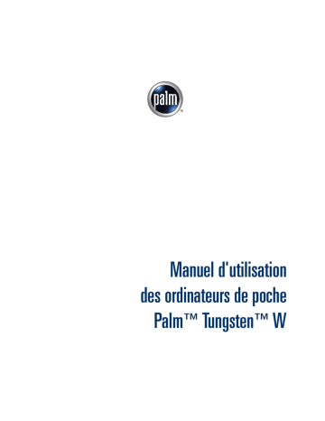 Palm Tungsten W Mode d'emploi | Manualzz Palm Tungsten W Mode d'emploi | Manualzz