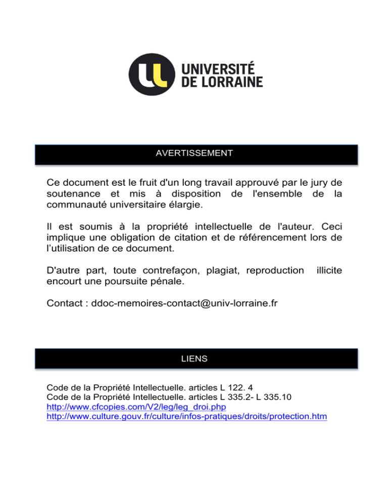 2ème phase : mise en place - Bibliothèques de l`Université de 2ème phase : mise en place - Bibliothèques de l`Université de