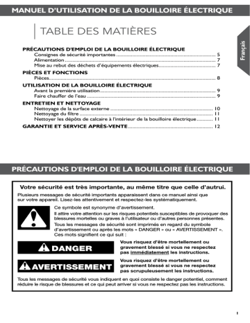 Whirlpool 5KEK1222ESX Manuel utilisateur | Manualzz Whirlpool 5KEK1222ESX Manuel utilisateur | Manualzz