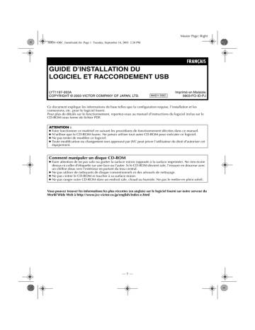 JVC GR-D73E-93E Manuel du propriétaire | Manualzz JVC GR-D73E-93E Manuel du propriétaire | Manualzz