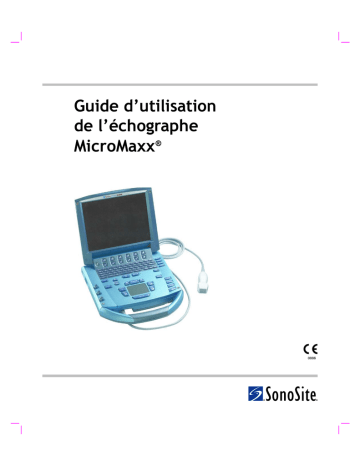 Guide d`utilisation de l`échographeMicroMaxx® | Manualzz Guide d`utilisation de l`échographeMicroMaxx® | Manualzz