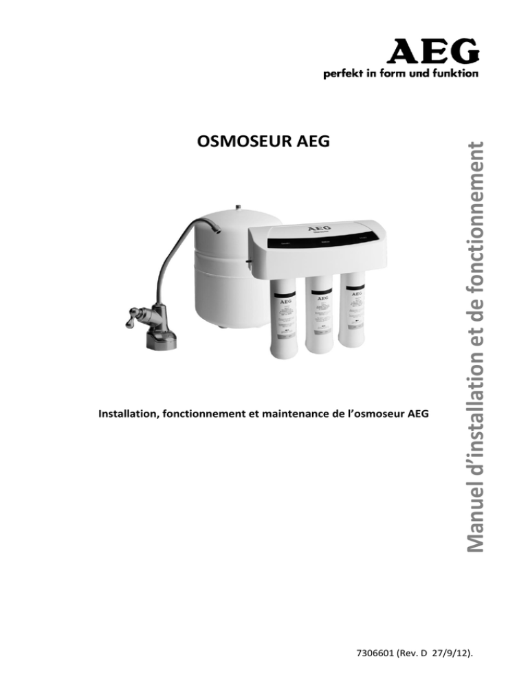 OCR Document - AEG | Traitement des eaux OCR Document - AEG | Traitement des eaux