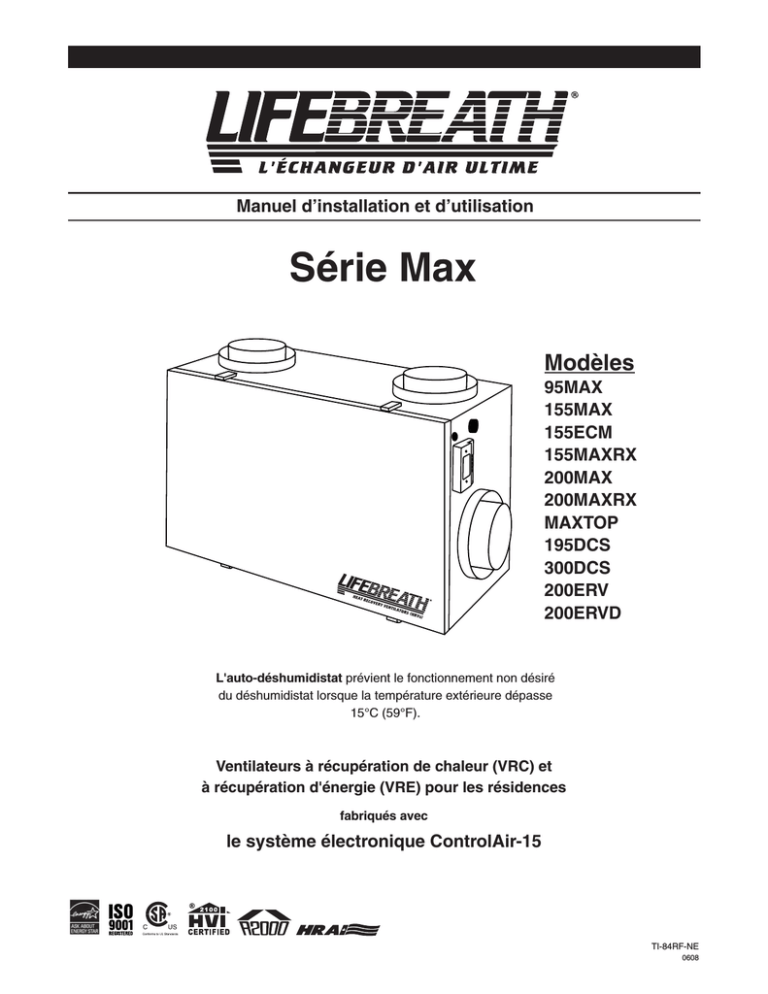 Série Max - Climatisation BS Série Max - Climatisation BS