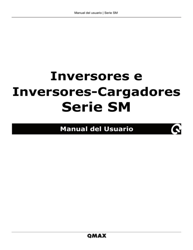 manual de uso serie sm senoidal modificada manual de uso serie sm senoidal modificada