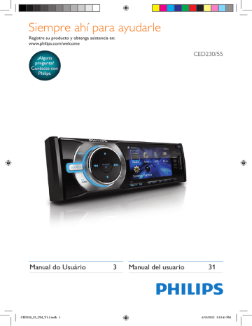 Philips CED230/55 Manual de usuario | Manualzz