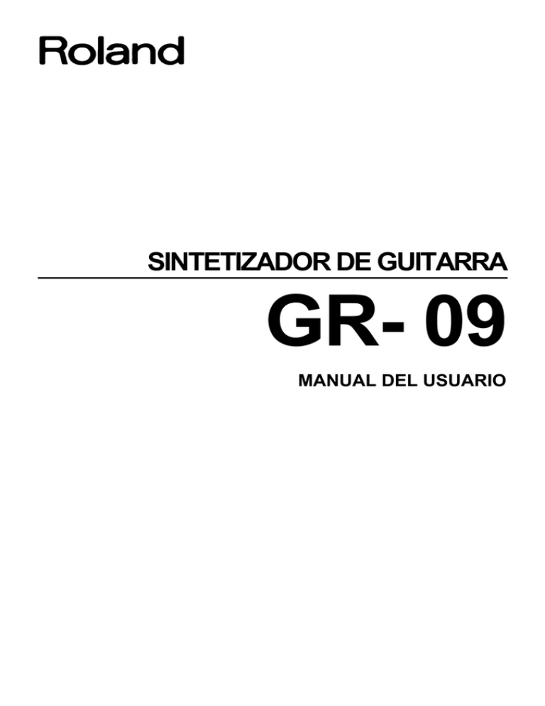 SINTETIZADOR DE GUITARRA SINTETIZADOR DE GUITARRA
