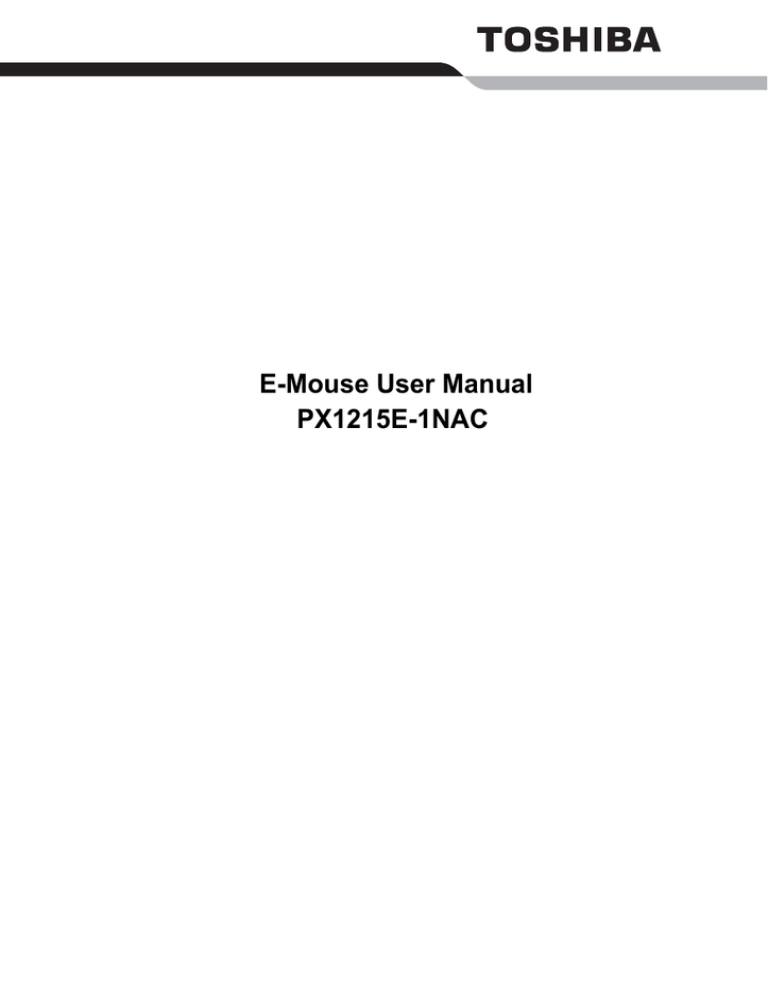 E-Mouse VM-201/VM-221 E-Mouse VM-201/VM-221