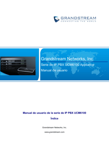 Grandstream Networks, Inc. Grandstream Networks, Inc.