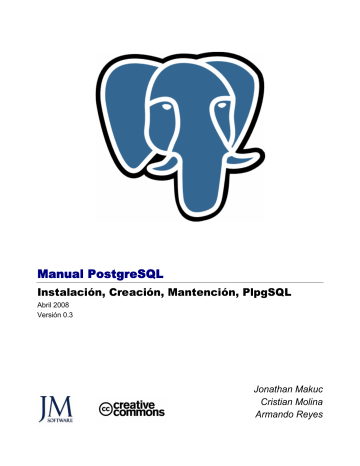 Manual Postgresql Instalaci N Creaci N Mantenci N Plpgsql Es