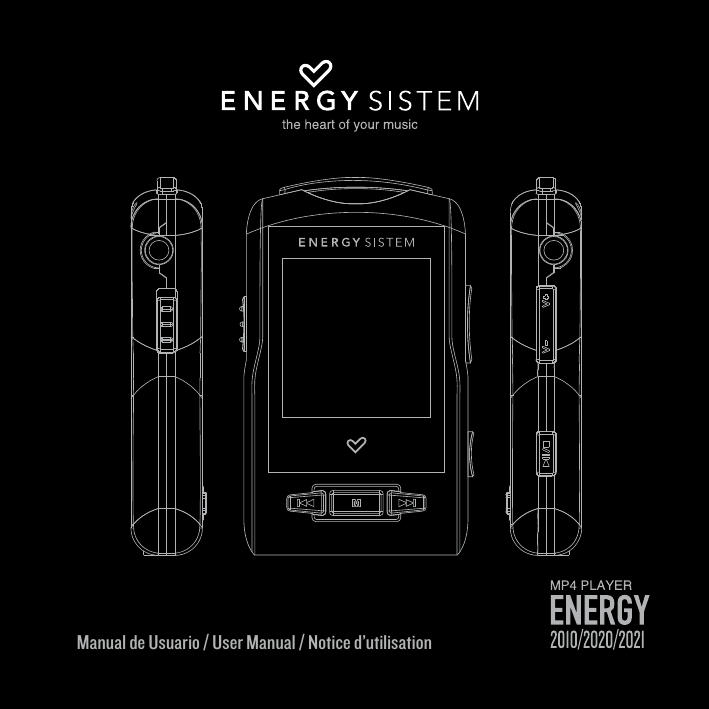 ENERGY SISTEM 2021, 2020, 2010 User manual ENERGY SISTEM 2021, 2020, 2010 User manual
