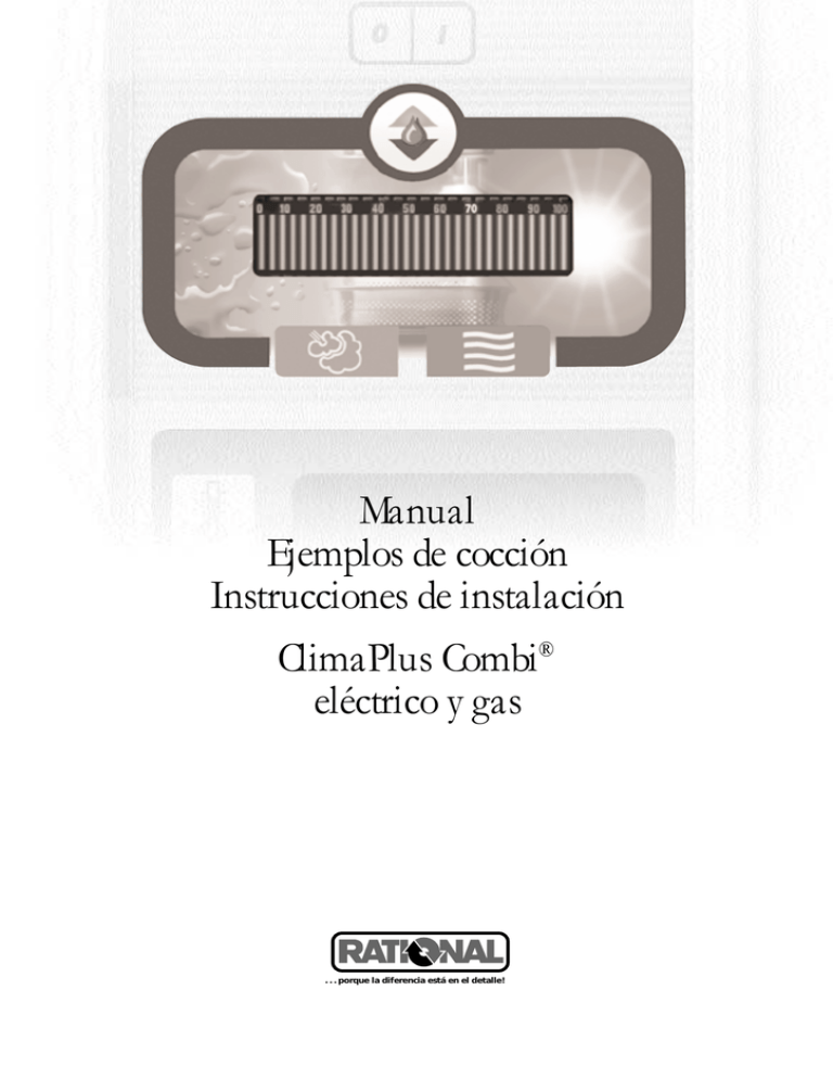 Manual del horno mixto Clima Plus Combi Rational Manual del horno mixto Clima Plus Combi Rational