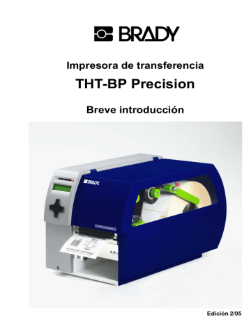 THT-BP Precision | Manualzz