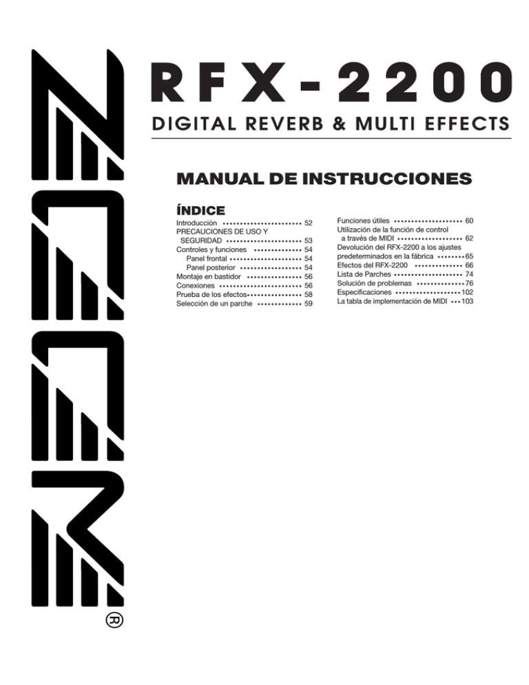 MANUAL DE INSTRUCCIONES MANUAL DE INSTRUCCIONES