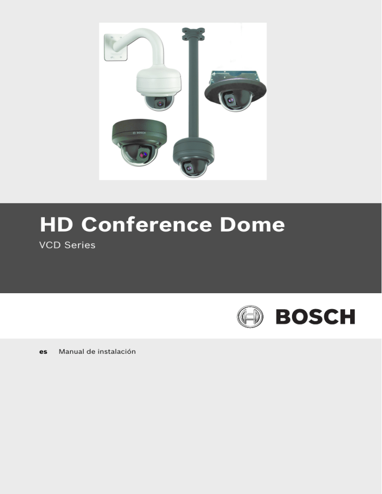 HD Conference Dome - Bosch Security Systems HD Conference Dome - Bosch Security Systems