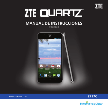 Para administrar widgets y aplicaciones. ZTE QUARTZ Z797C | Manualzz Para administrar widgets y aplicaciones. ZTE QUARTZ Z797C | Manualzz