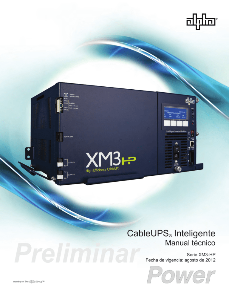 CableUPS® Inteligente CableUPS® Inteligente