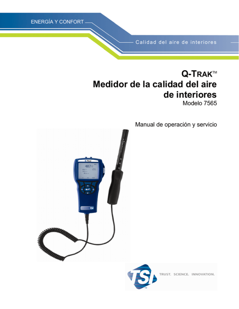 Q-Trak Indoor Air Quality Meter Model 7565 operation and Q-Trak Indoor Air Quality Meter Model 7565 operation and