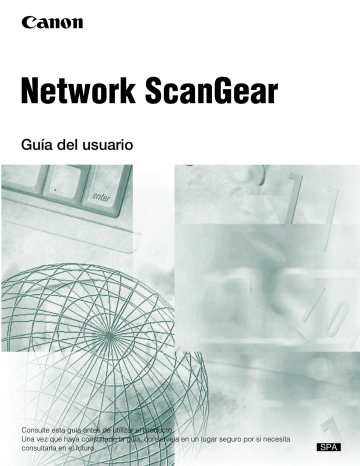 Inicio de Network ScanGear | Manualzz