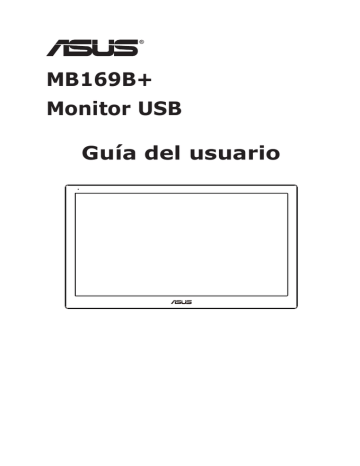 Asus MB169B+ Monitor Guía del usuario | Manualzz