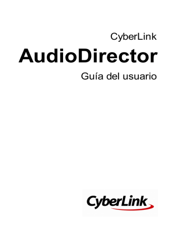 CyberLink AudioDirector 4 Guía del usuario | Manualzz