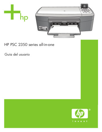 HP PSC 2350 All-in-One Printer series El manual del propietario | Manualzz