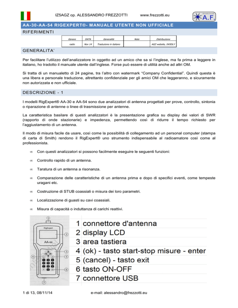 libera traduzione in italiano del manuale utente dell libera traduzione in italiano del manuale utente dell