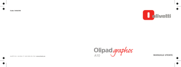 Olivetti Olipad Graphos A10 Manuale del proprietario | Manualzz Olivetti Olipad Graphos A10 Manuale del proprietario | Manualzz