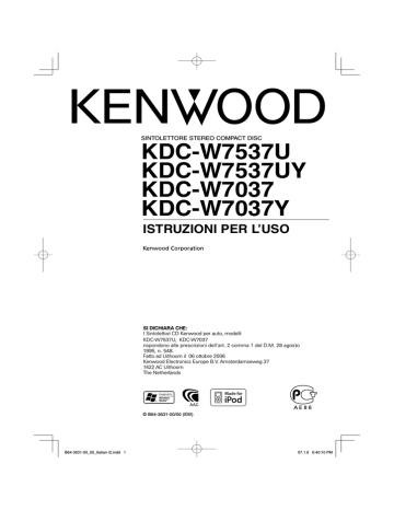 KDC-W7037 KDC-W7037