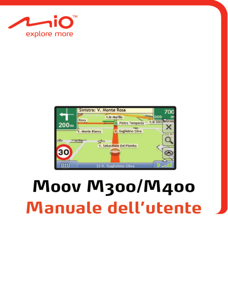 Moov M300/M400 Manuale dell`utente - Migros Moov M300/M400 Manuale dell`utente - Migros