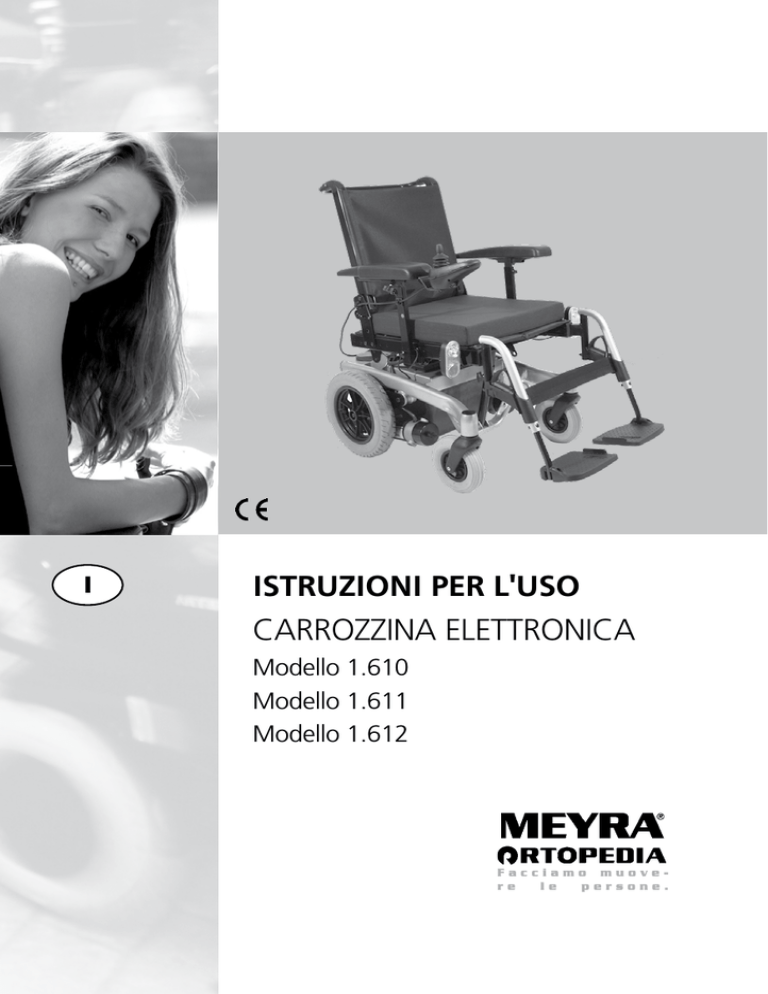 ISTRUZIONI PER L`USO CARROZZINA ELETTRONICA ISTRUZIONI PER L`USO CARROZZINA ELETTRONICA