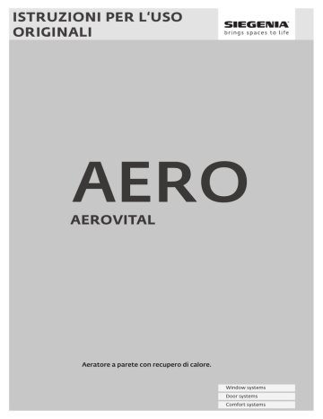 AEROVITAL IstruzIonI per l`uso orIgInalI AEROVITAL IstruzIonI per l`uso orIgInalI