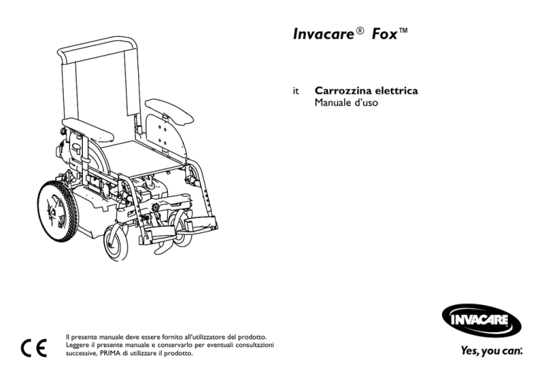 Fox - Manuale d`Uso Fox - Manuale d`Uso