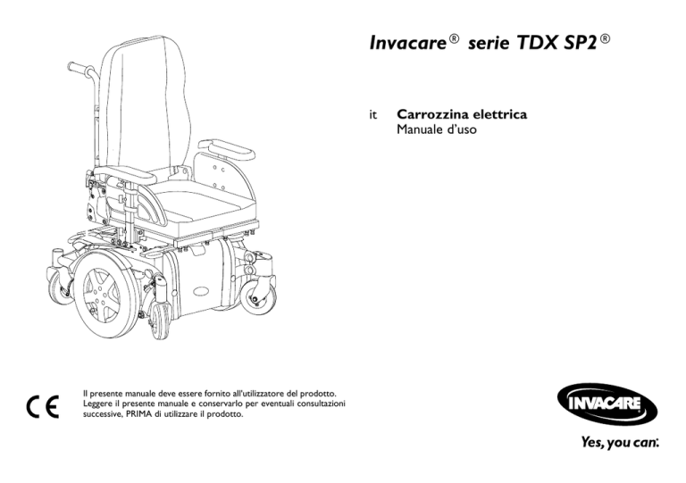 TDX SP2 NB - Manuale d`Uso TDX SP2 NB - Manuale d`Uso